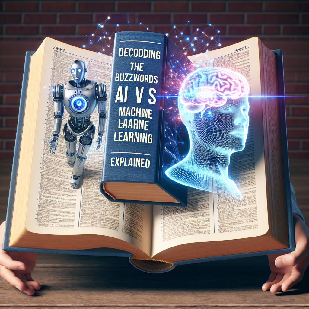 “Decoding the Buzzwords: AI vs Machine Learning Explained”
