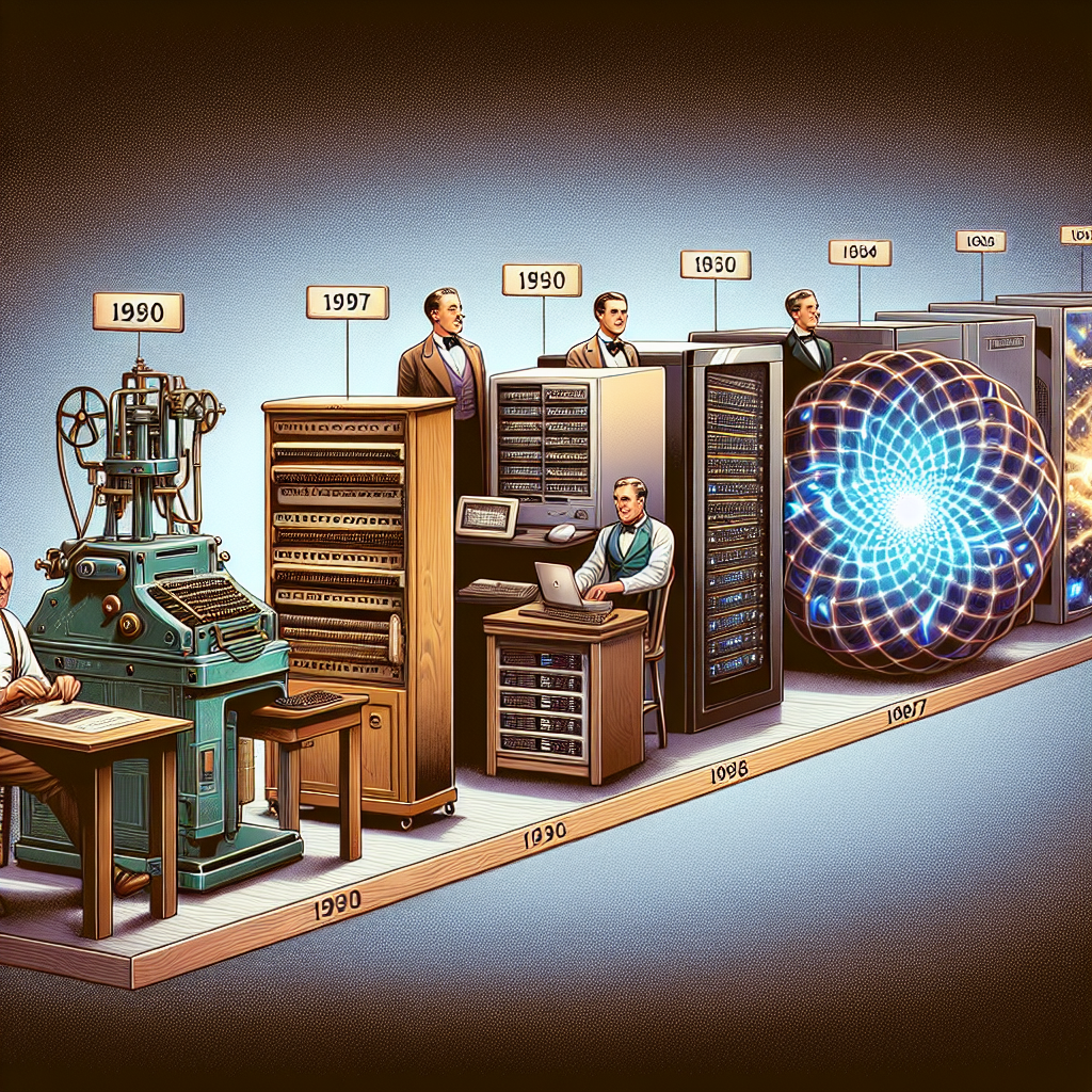 From Punch Cards to Quantum Computing: The Remarkable Journey of Computing Technology